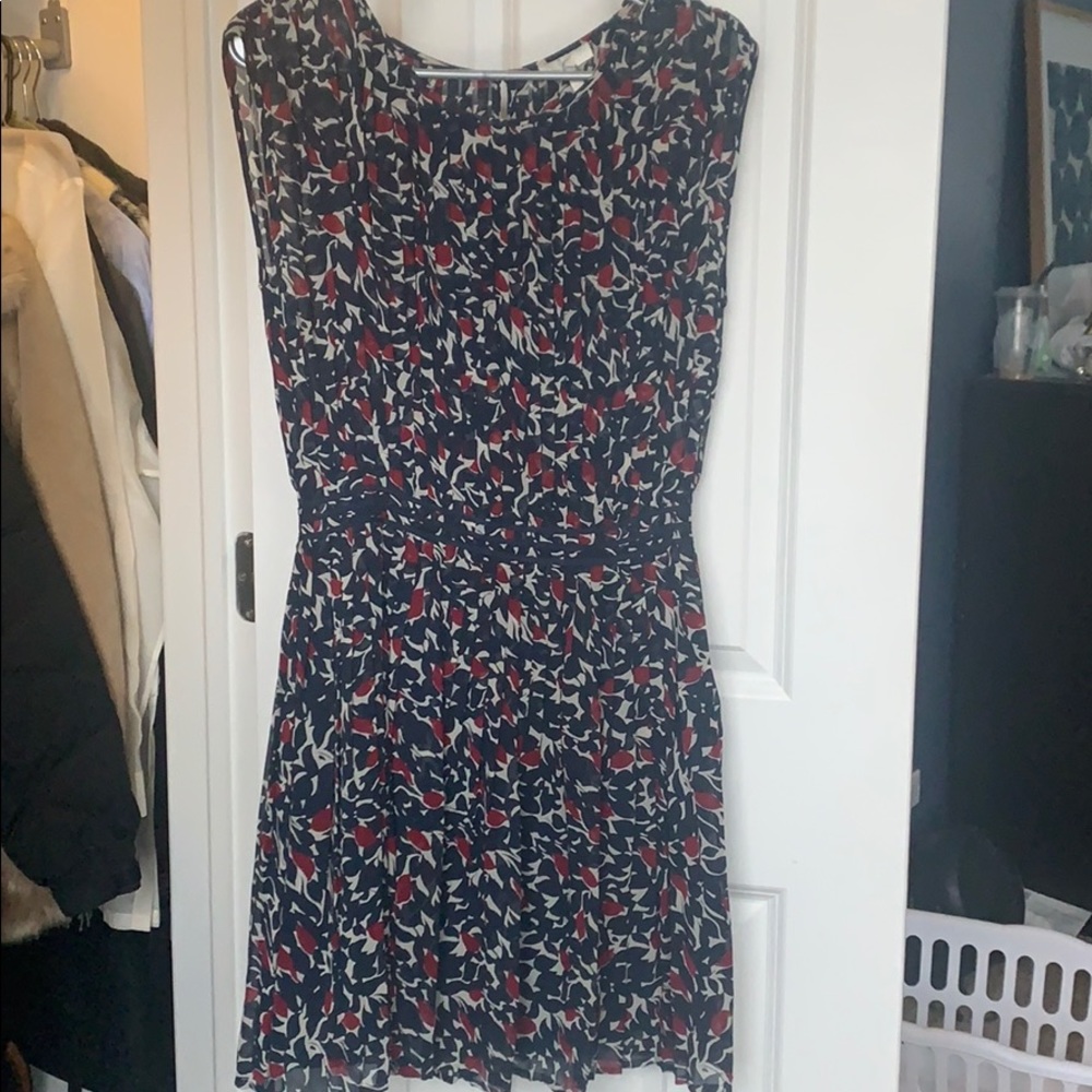 Joie pleated flowy dress